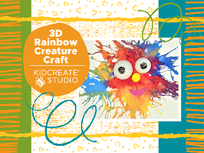 3D Rainbow Creature Craft (18 Months - 6 Years)