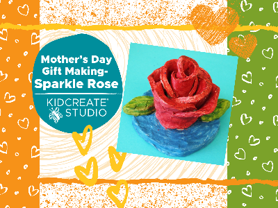 Kids' Night Out Mother's Day Gift Making - Sparkle Rose (4-10 Years)