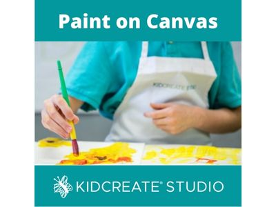 Paint on Canvas Weekly Class (6-10 years)